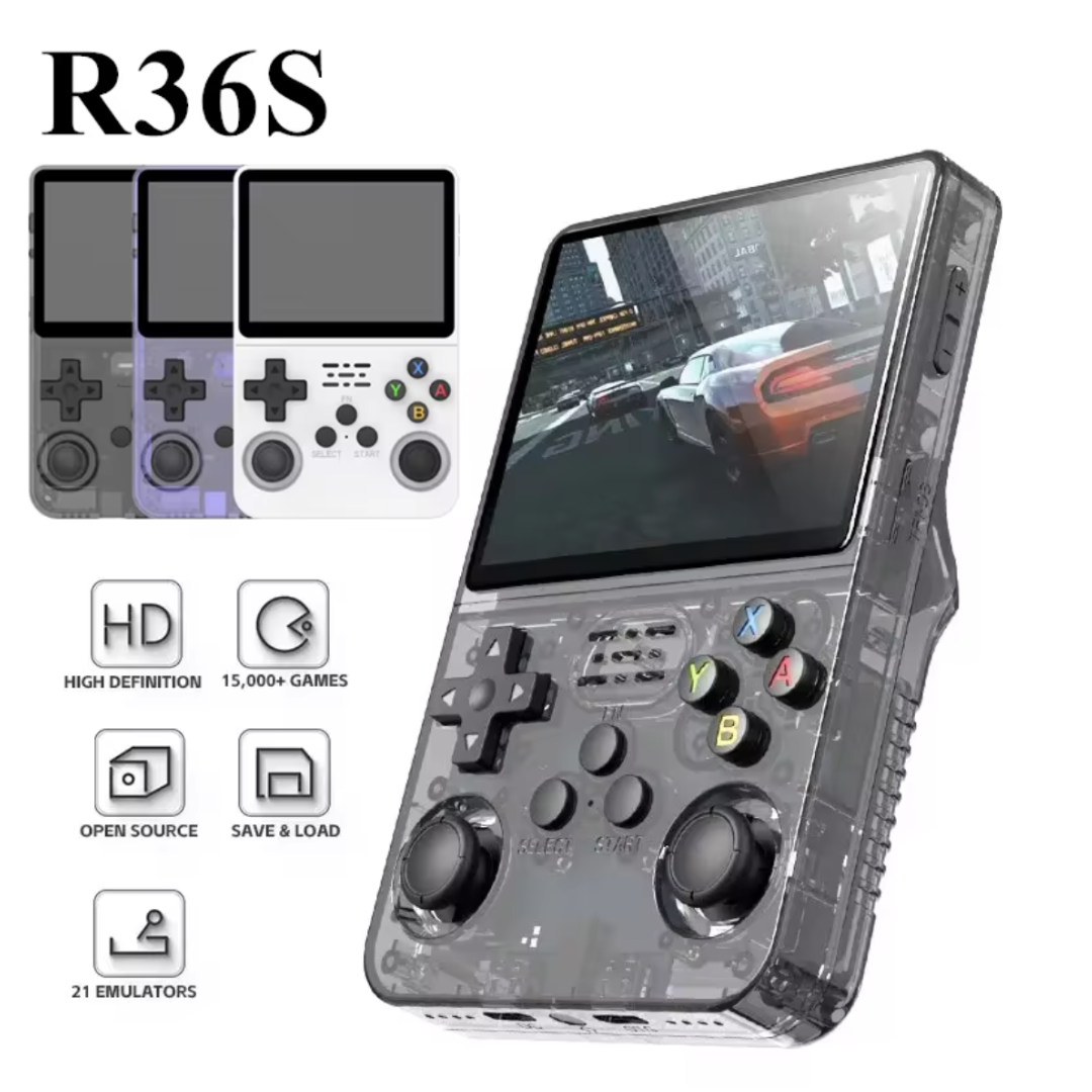 Consola de videojuegos portátil retro R36S