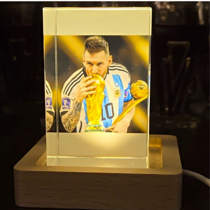 Crystal Personalizada LED